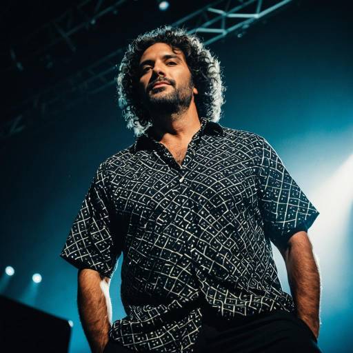 Male Vocal Performer on Stage