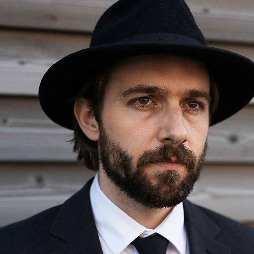 Portrait of a Stylish Middle-Aged Man