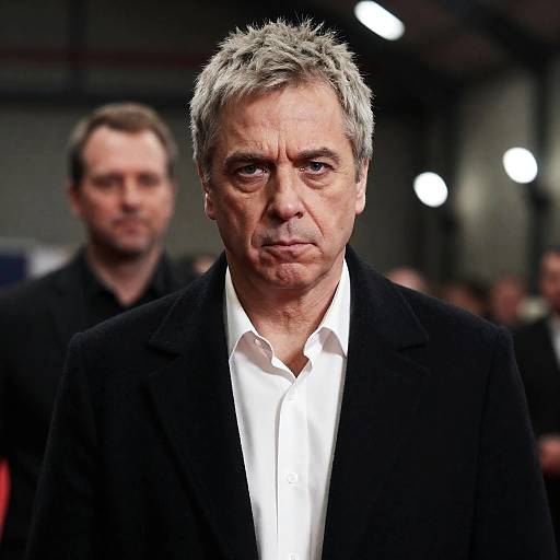 Intense Portrait with Blurred Background