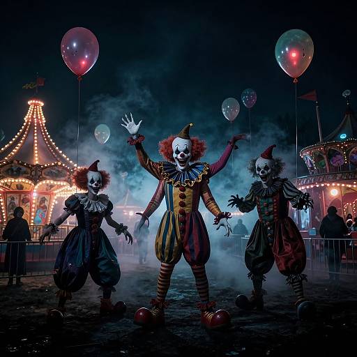 Surreal Nightmarish Carnival Horror