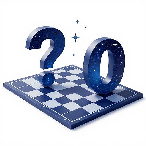 Digital illustration of a starry-patterned 