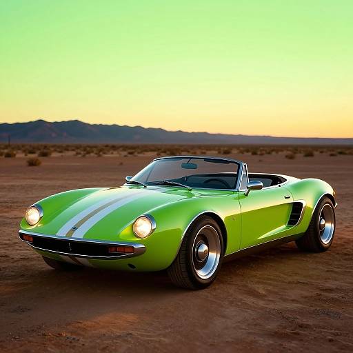 Futuristic Bertone Style Convertible