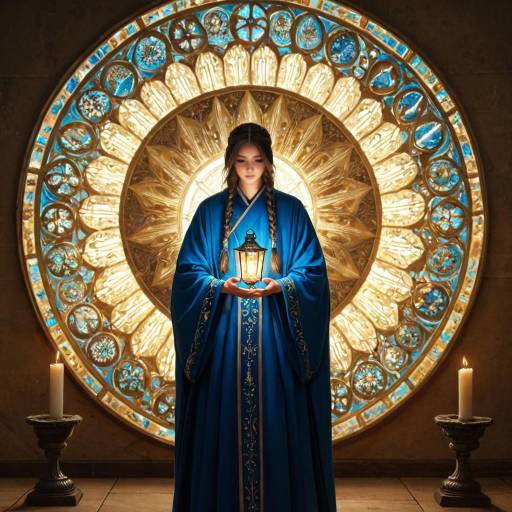 Enlightened Sage in Cosmic Robes Enlightened Sage in Cosmic Robes