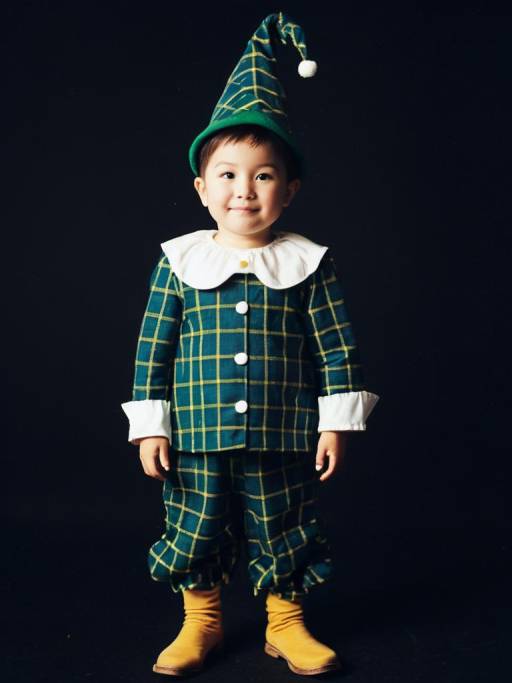 Photorealistic Portrait of Munchkin Costume