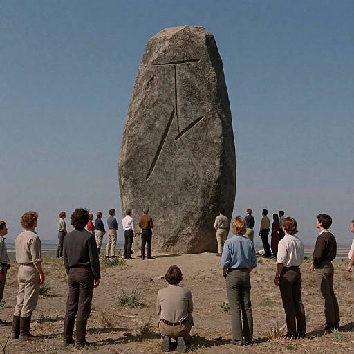 70s Archaeologist Discovery Scene