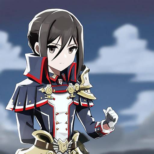 Illustration of Morag ladair (xenoblade), xenoblade chronicles (series) in the style of Nejikyuu