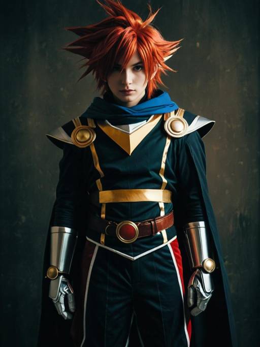 Realistic Crono Cosplay by a Man