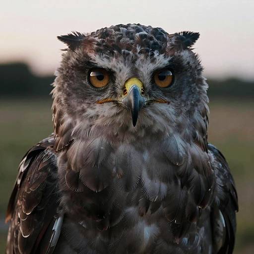 Hyper-Realistic Skylark Harpy Film Portrait