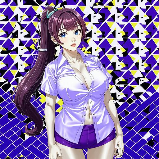 Illustration of Araki nonoka (karaage bou), original in the style of Aomushi (mushamusha)