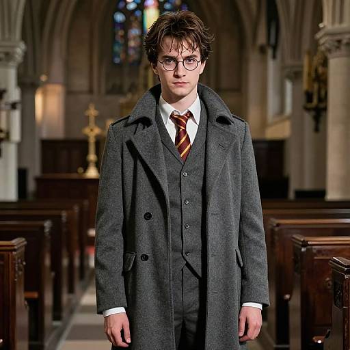 Voldemort Costume in Church Setting