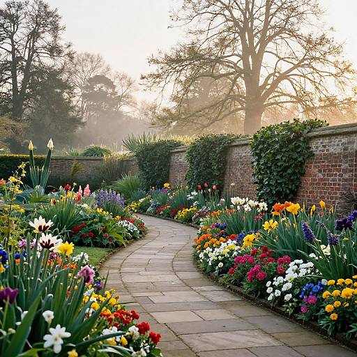 Cambridge Botanical Gardens in Full Bloom