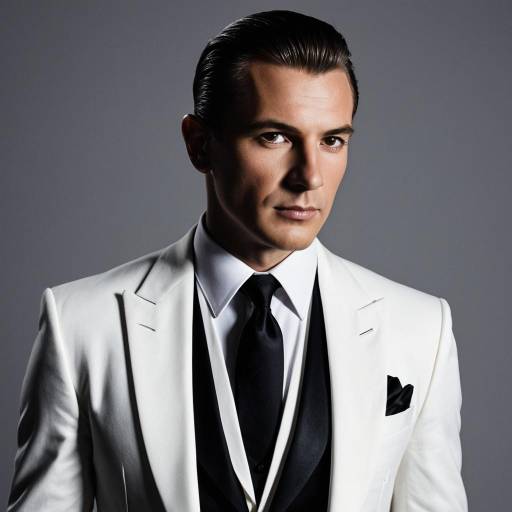 Elegant James Bond Inspired Cosplay Outfit