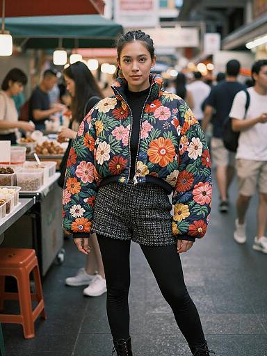 Vibrant Street Fashion in Singapore
