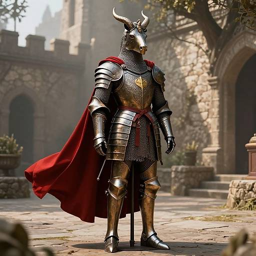 Articulated Medieval Armor Mannequin