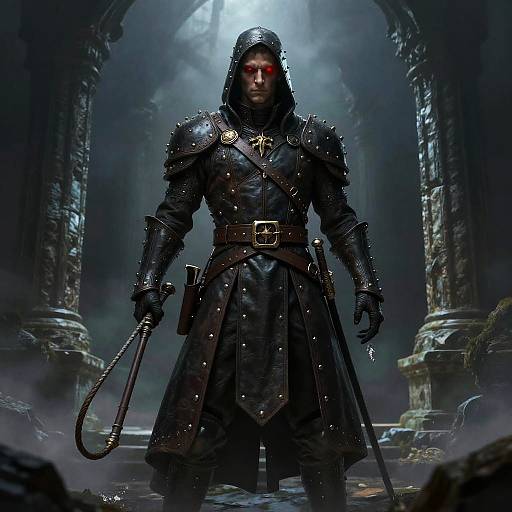 Gothic Martinet in Dark Fantasy