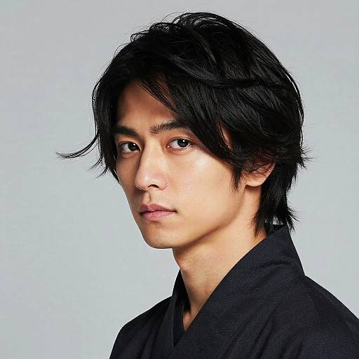 Sleek Hiroyuki Sanada Portrait