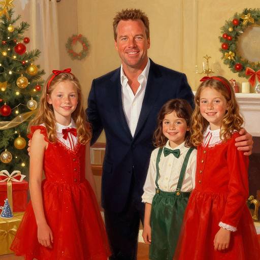 Festive Holiday Party with Piers Morgan Kids