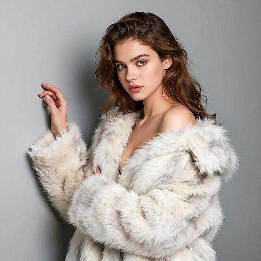 Striking Photorealistic Portrait of Young Woman