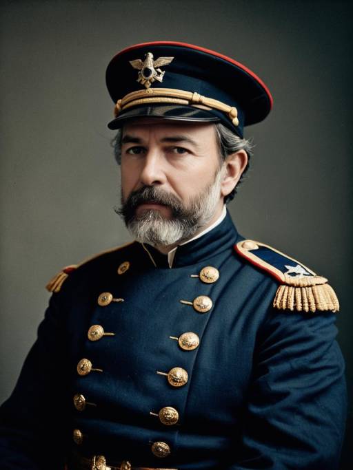 Photorealistic Civil War General Portrait
