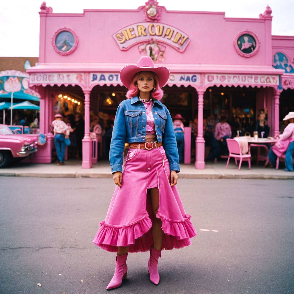 Barbie Cowgirl at the Street Carnival