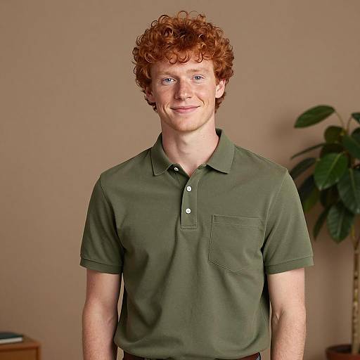 Photorealistic Fred Wig Portrait in 80s Style