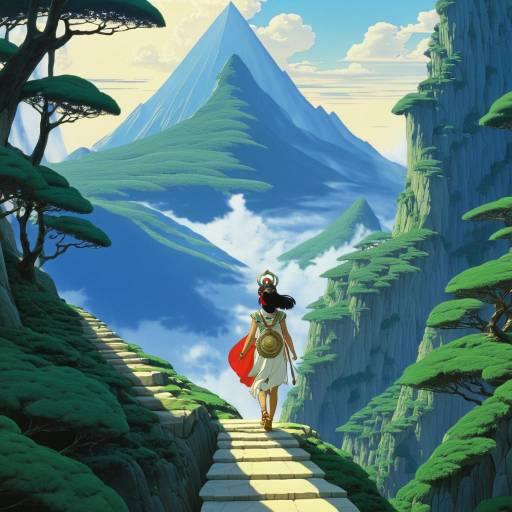 Cleopatra Ascending Mystic Mountains