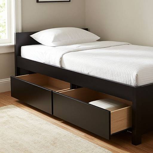King Two-Sided Storage Bed