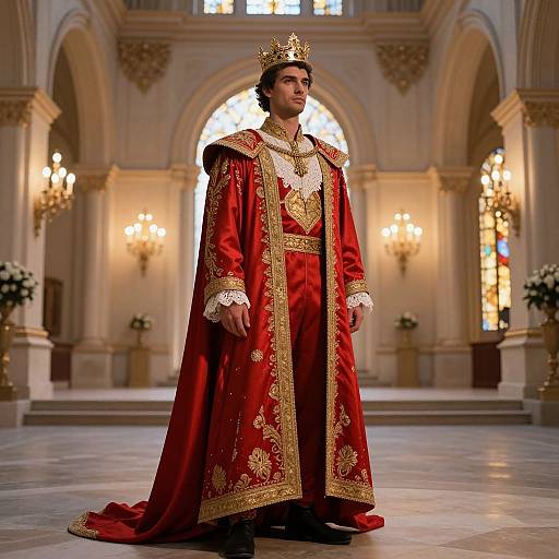 Majestic Royal Male in Grand Palace