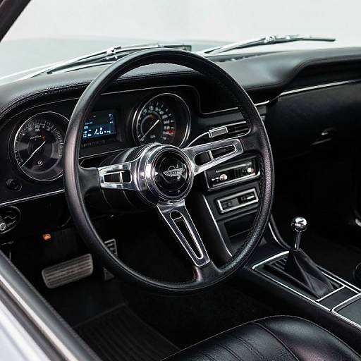 1967 Chevrolet Camaro SS Interior Close-Up