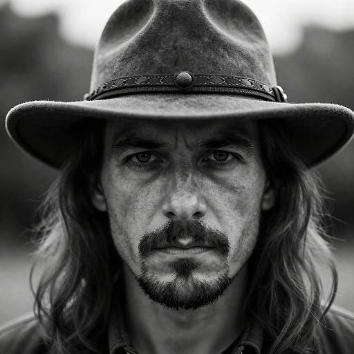 Intense Middle-Aged Man Portrait