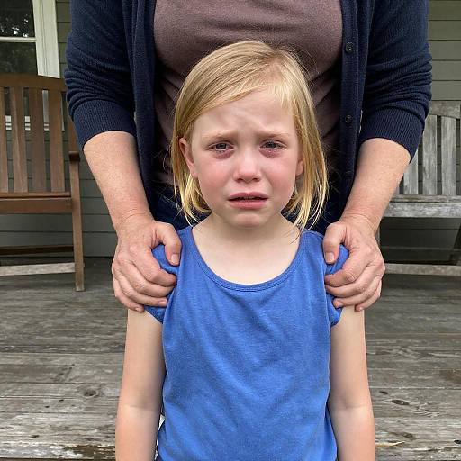 Emotional Portrait of Distress and Support