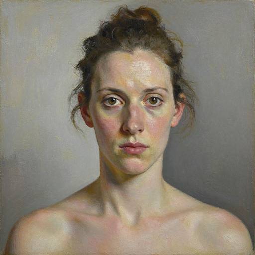 Portrait of a Woman by Lucian Freud