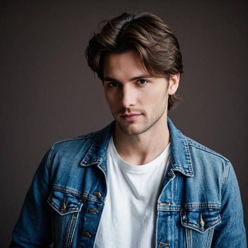 Casual Male Outfit with Denim Jacket