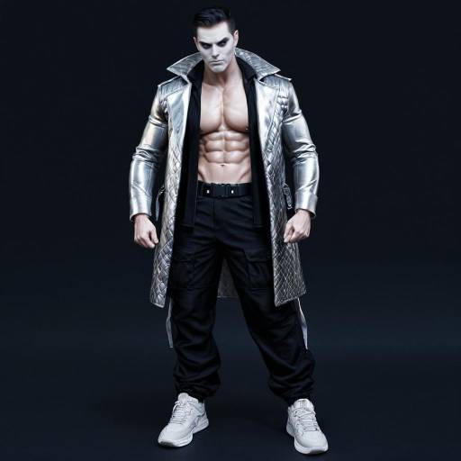 Intense Muscular Male Against Black Background Intense Muscular Male Against Black Background