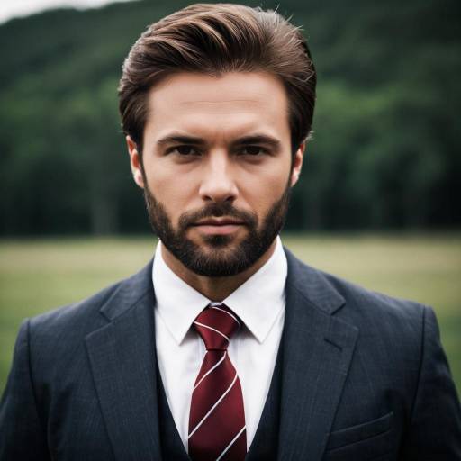 Wolverine in Classic Suit Outdoors