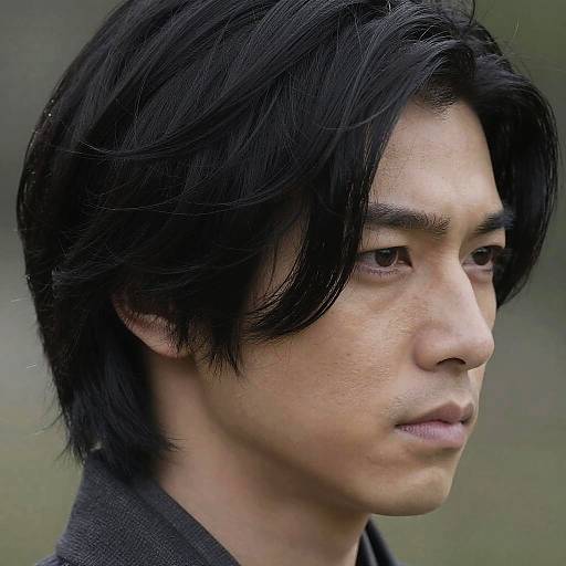 Hiroyuki Sanada Close-Up Portrait