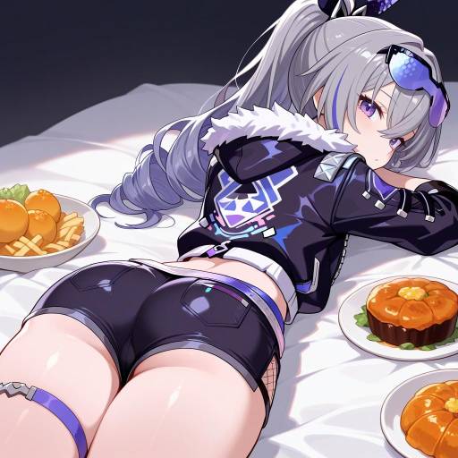 Silver Wolf from Honkai Star Rail Art