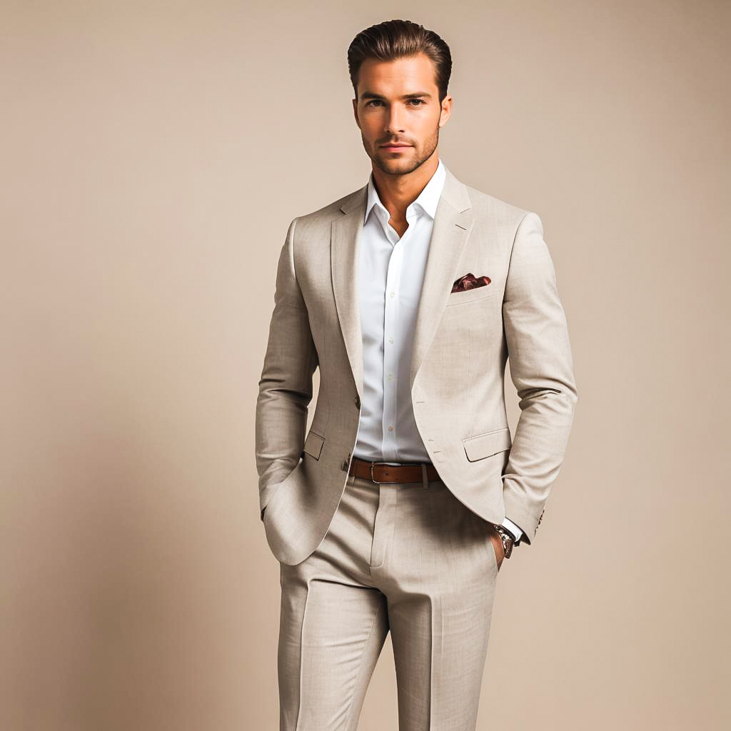 Elegant Businessman Fashion Photoshoot