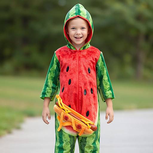 Watermelon Jolly Rancher Kids Costume