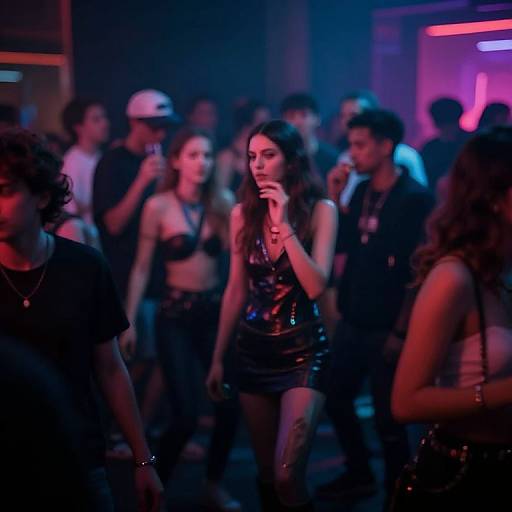 Futuristic Kegger Party Hyperrealism