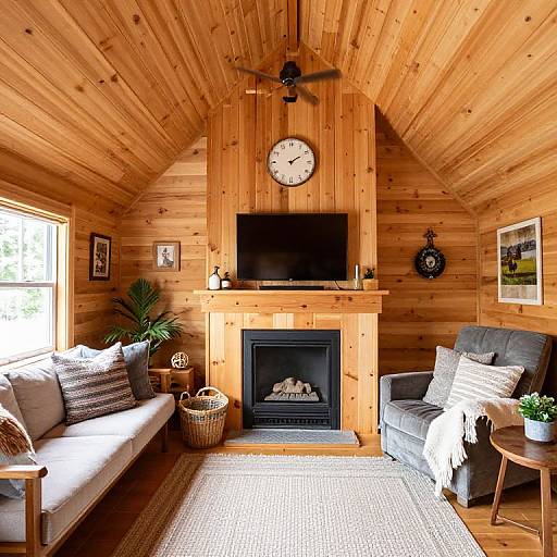 Cozy Cabin Decor and Living