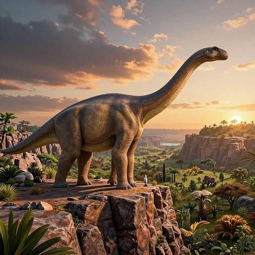Argentinosaurus at Sunset Valley