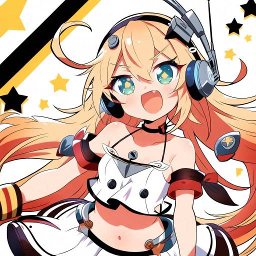 Illustration of Albacore (azur lane), azur lane in the style of Sakuramochi (sakura frappe)