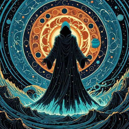 Ophanim Emerging from Cosmic Maelstrom