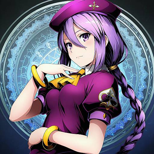 Illustration of Sion eltnam atlasia, tsukihime in the style of Ucmm