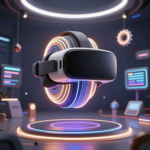 Immersive VR AI Art Environment