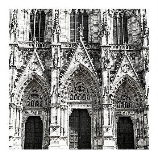 Gothic Cathedral Tattoo Designs