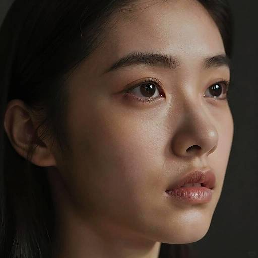 Hyper Realistic Portrait of Asian Woman