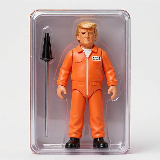 Donald Trump 90s Style Action Figure