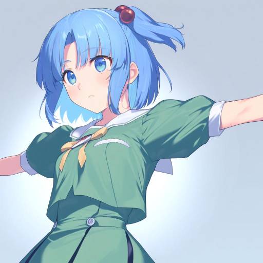 Illustration of 98se-tan, os-tan in the style of Kaiza (rider000)